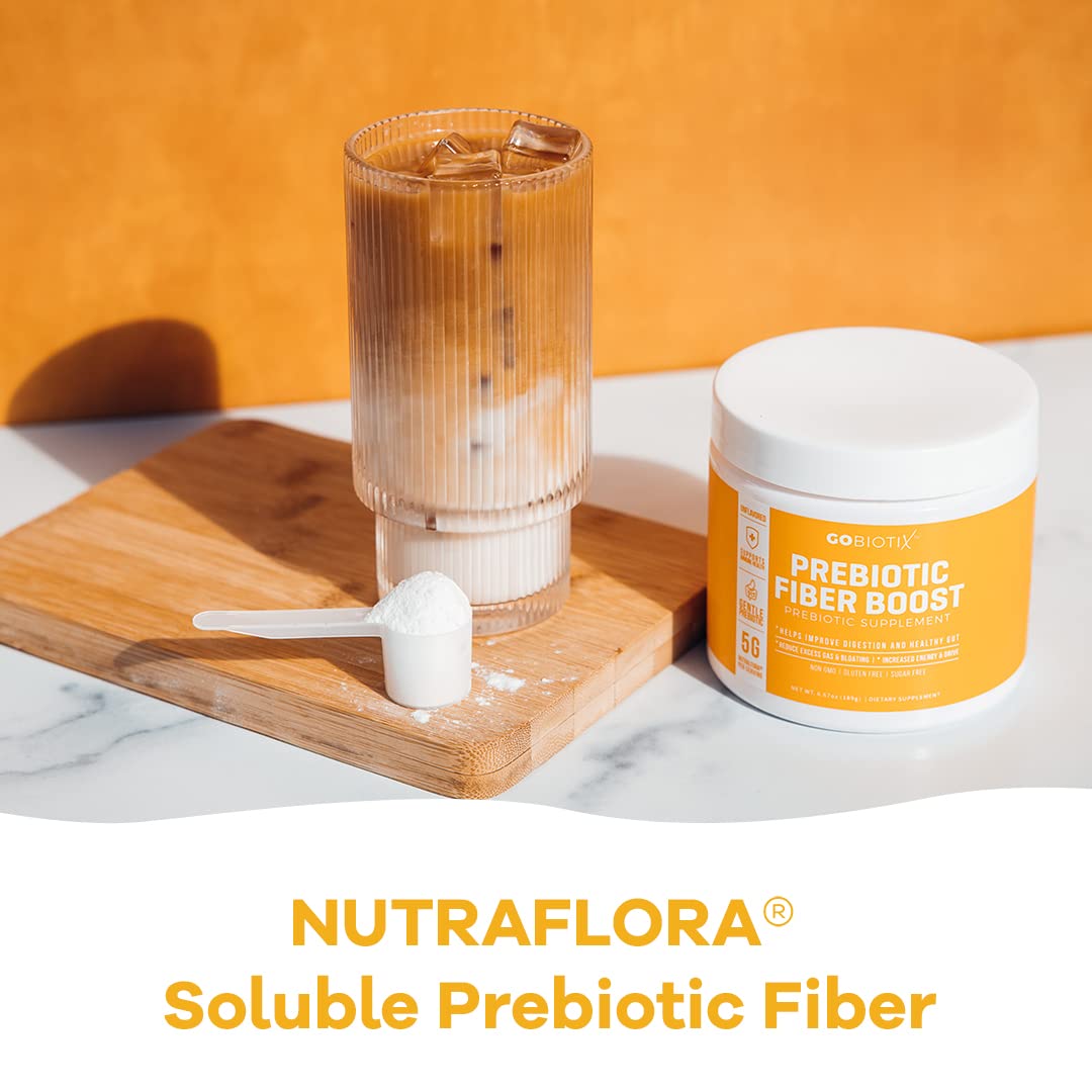 GOBIOTIX Prebiotic Fiber Powder Supplement - Supports Digestive Health & Regularity GOBIOTIX uk supplements