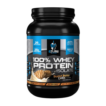 eFlow Nutrition 100% Whey Protein Isolate - Lactose-Free Digestive Enzymes Added eFlow Nutrition uk supplements