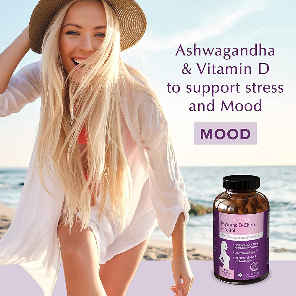 Save 10% on Myo-Inositol & D-Chiro Inositol 40:1 Blend & Vaginal Probiotics for Women Intimate Rose uk supplements
