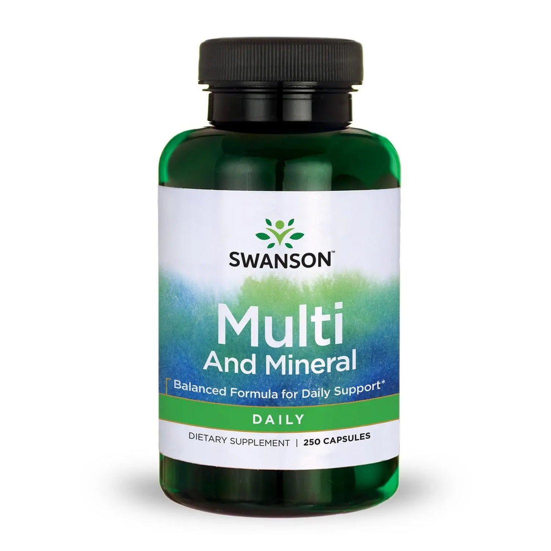 Swanson Multi and Mineral Daily Men's Women's Multivitamin Multimineral Health Supplement 250 Capsules (Caps) Swanson uk supplements