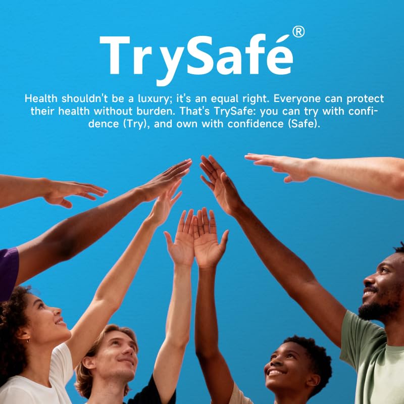 TrySafe 1100MG Cortisol Supplements for Women and Man with 600MG Ashwagandha, 200MG Rhodiola Rosea, 200MG L-Theanine, 100MG Magnesium Glycinate | for Healthy Stress Response*, Mood* TrySafe uk supplements