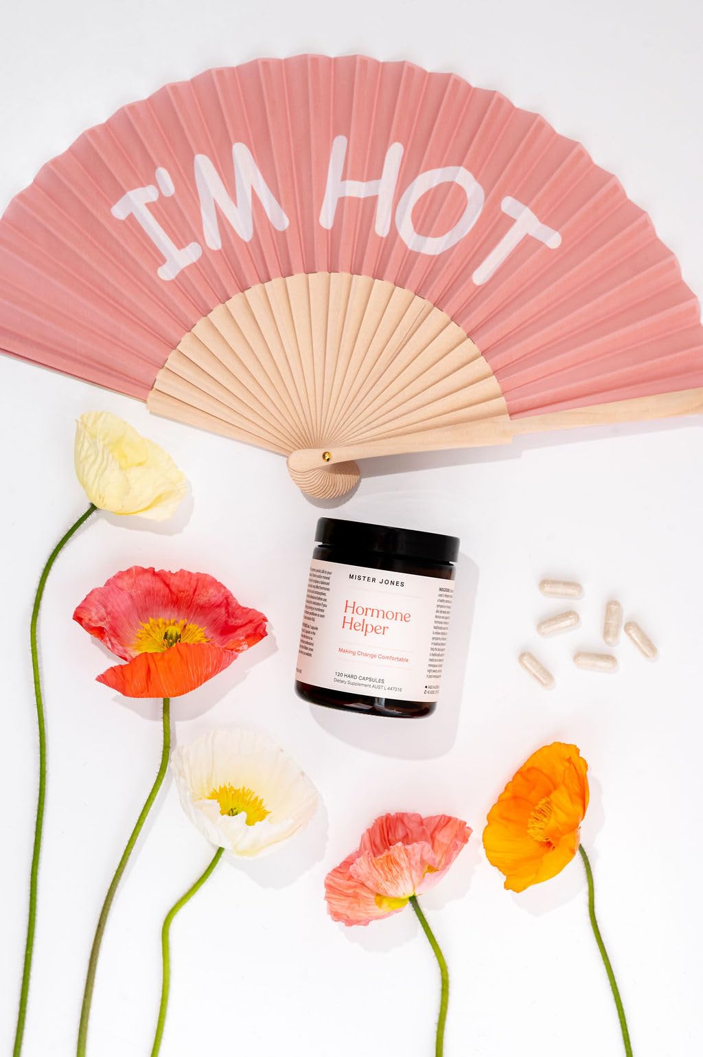 Mister Jones Hormone Helper – Women’s Daily Wellness Support – Adaptogenic & Nutrient Blend for Energy, Mood & Natural Vitality – Female Wellbeing Formula Mister Jones uk supplements