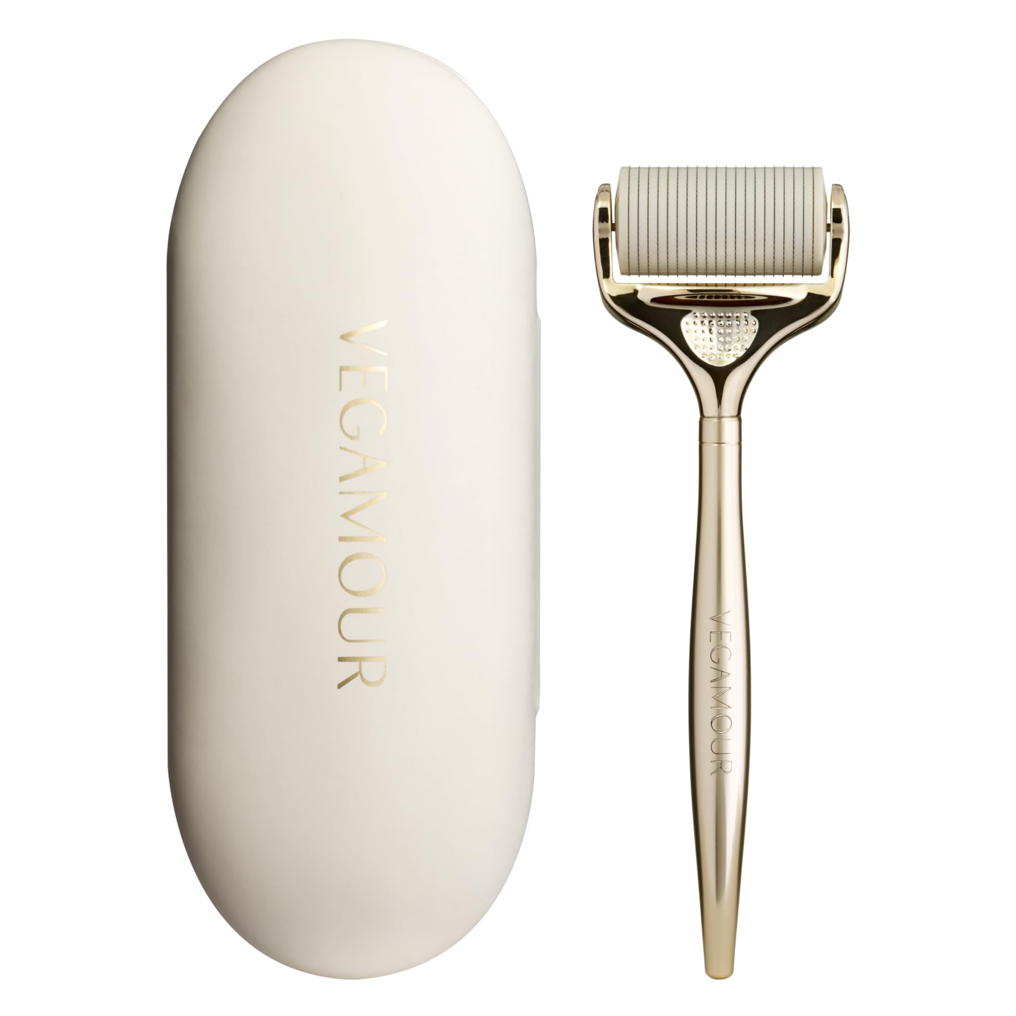 VEGAMOUR GRO+ Advanced Dermaroller | 1,200 Microneedle 0.25mm Scalp Tool | Gently Exfoliates the Scalp | Wide Head for Maximum Coverage VEGAMOUR uk supplements