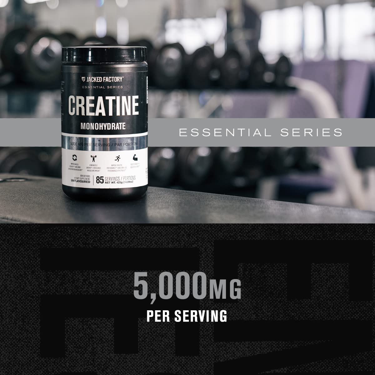 Nitrosurge Pre-Workout & Creatine Monohydrate - Pre Workout Powder With Creatine Jacked Factory uk supplements