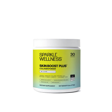 Sparkle Wellness VERISOL Bioactive Hydrolyzed Collagen Peptides | Collagen Powder Supplement with Vitamin C & Hyaluronic Acid for Hair, Skin, and Nail Health | Skin Boost Plus (No Flavor) [30-Serves] Sparkle Wellness uk supplements
