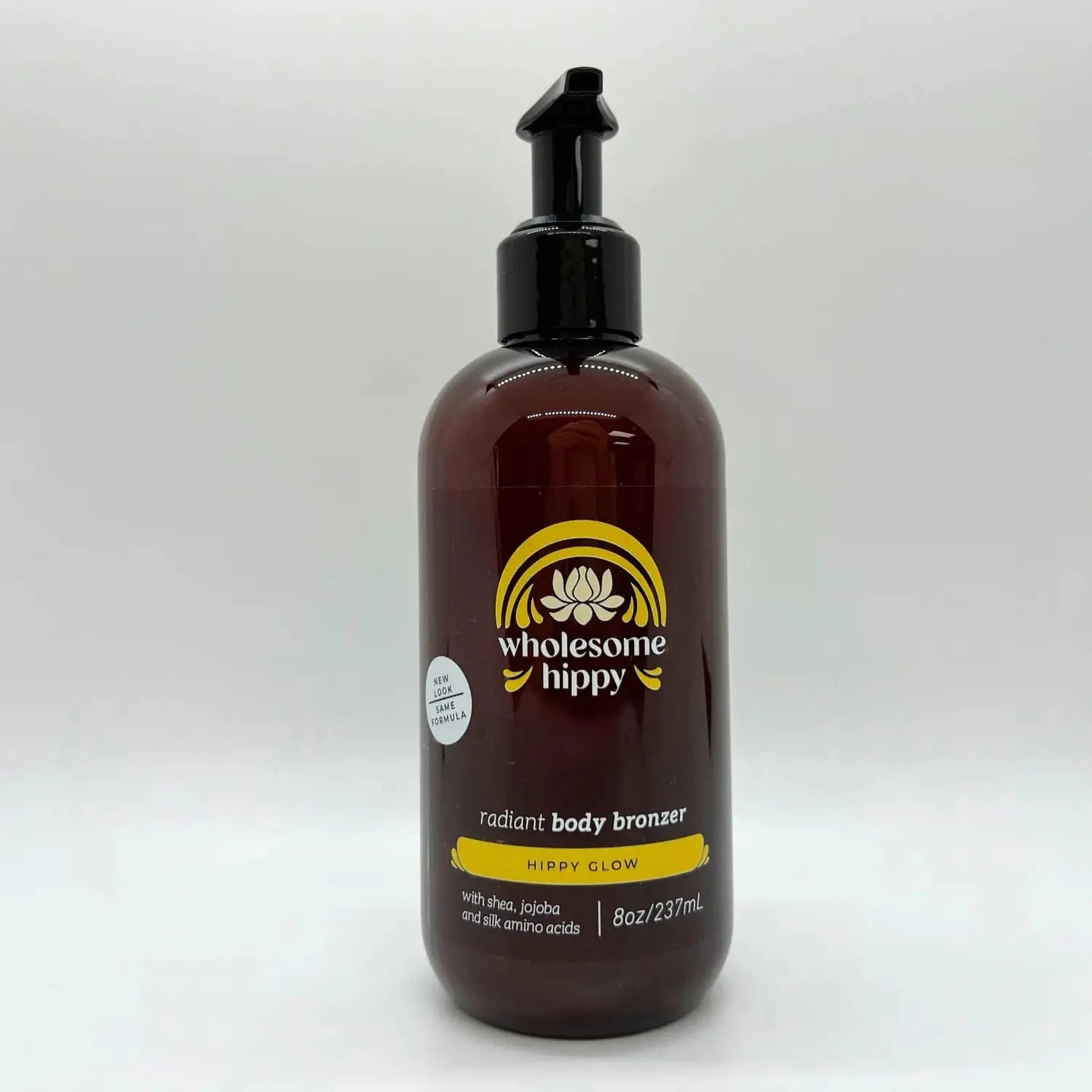 Wholesome Hippy Glow Body Bronzer - Face & Body Bronzer 8oz Wholesome Hippy Naturals uk supplements