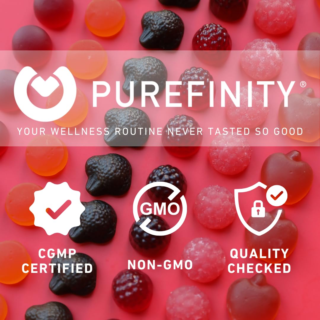PUREFINITY Collagen Peptides for Women – Type I, II, III, V & X with Biotin & Hyaluronic Acid, Supports Healthy Skin, Bones, Hair & Nails – Non-GMO, Grass-Fed (90 Capsules, 1 Month Supply) PUREFINITY uk supplements