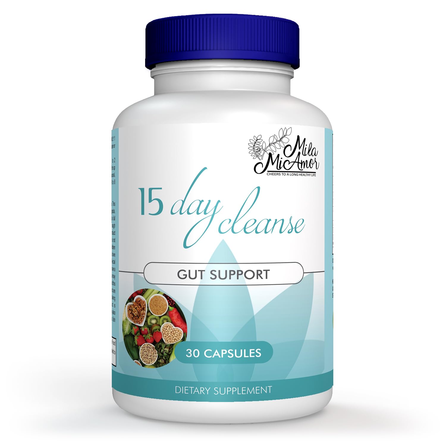 Milamiamor 15 Day Cleanse - Gut and Colon Support | Advanced Gut Cleanse Detox Milamiamor uk supplements