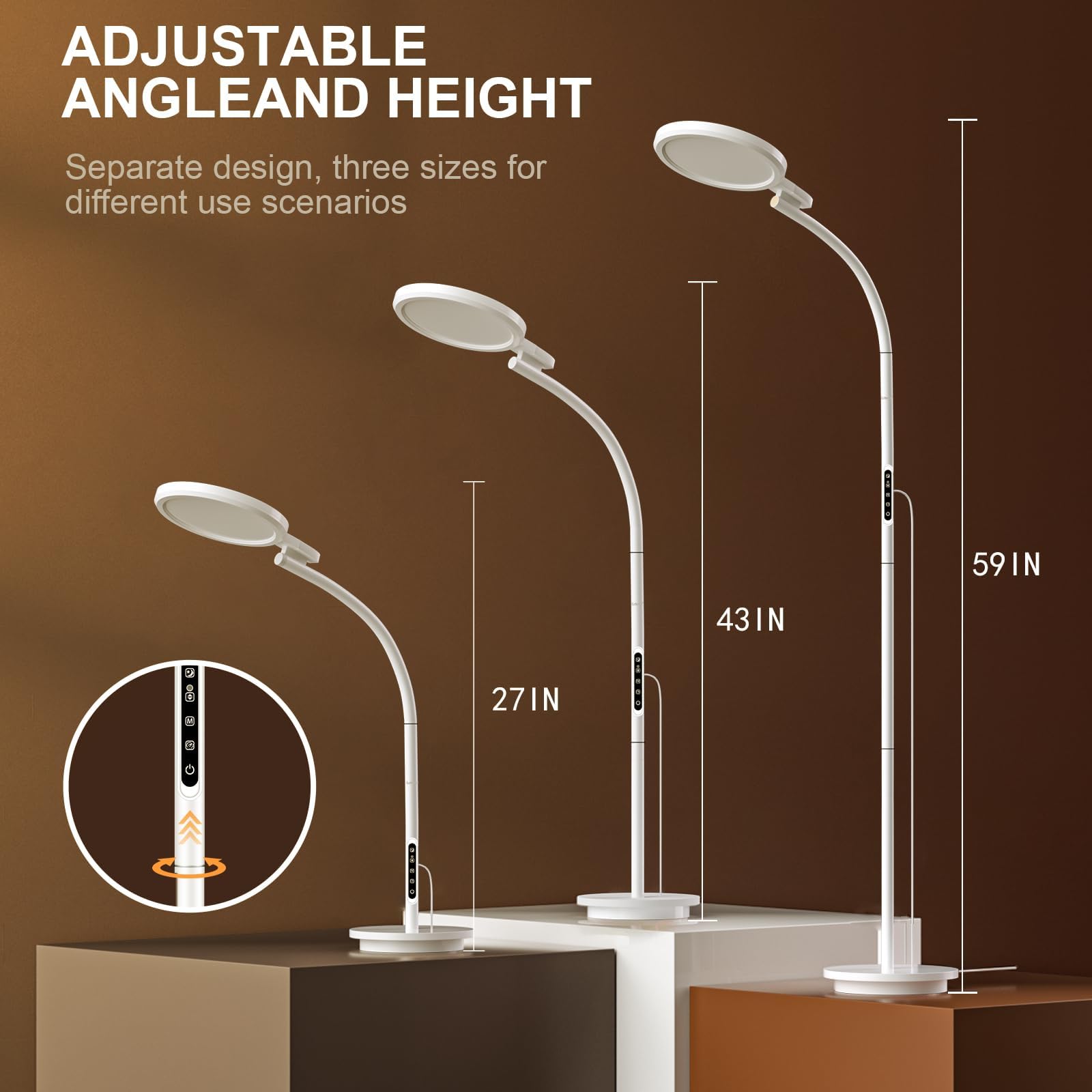 Sunlamlux Light Therapy Lamp, UV-Free Sun Light Therapy Lamp, 10000 Lux Floor Lamp Sunlamlux uk supplements