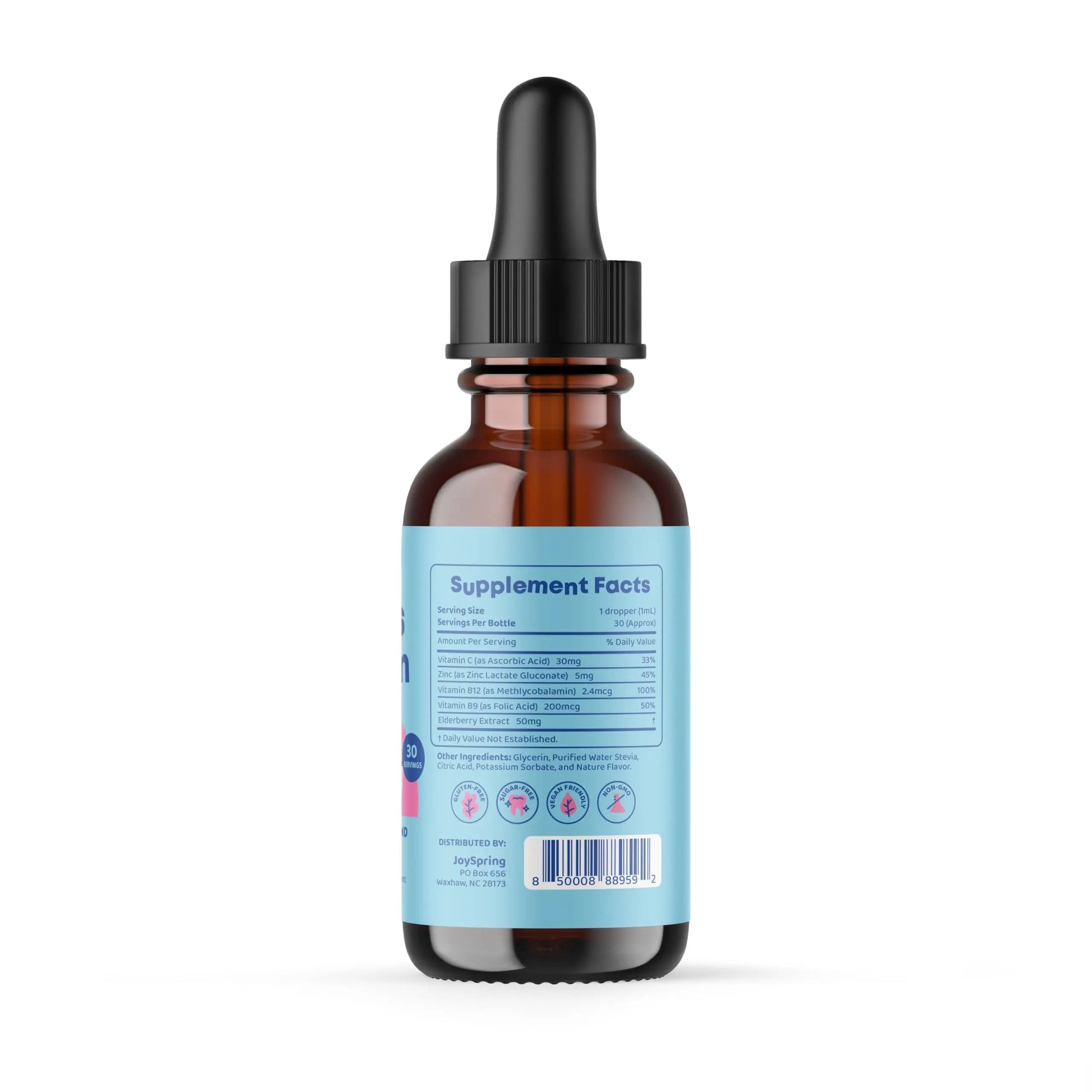 JoySpring Daily Multivitamin with Burdock Root & Elderberry Bundle | Kids Vitamins Naturally Sourced JoySpring uk supplements