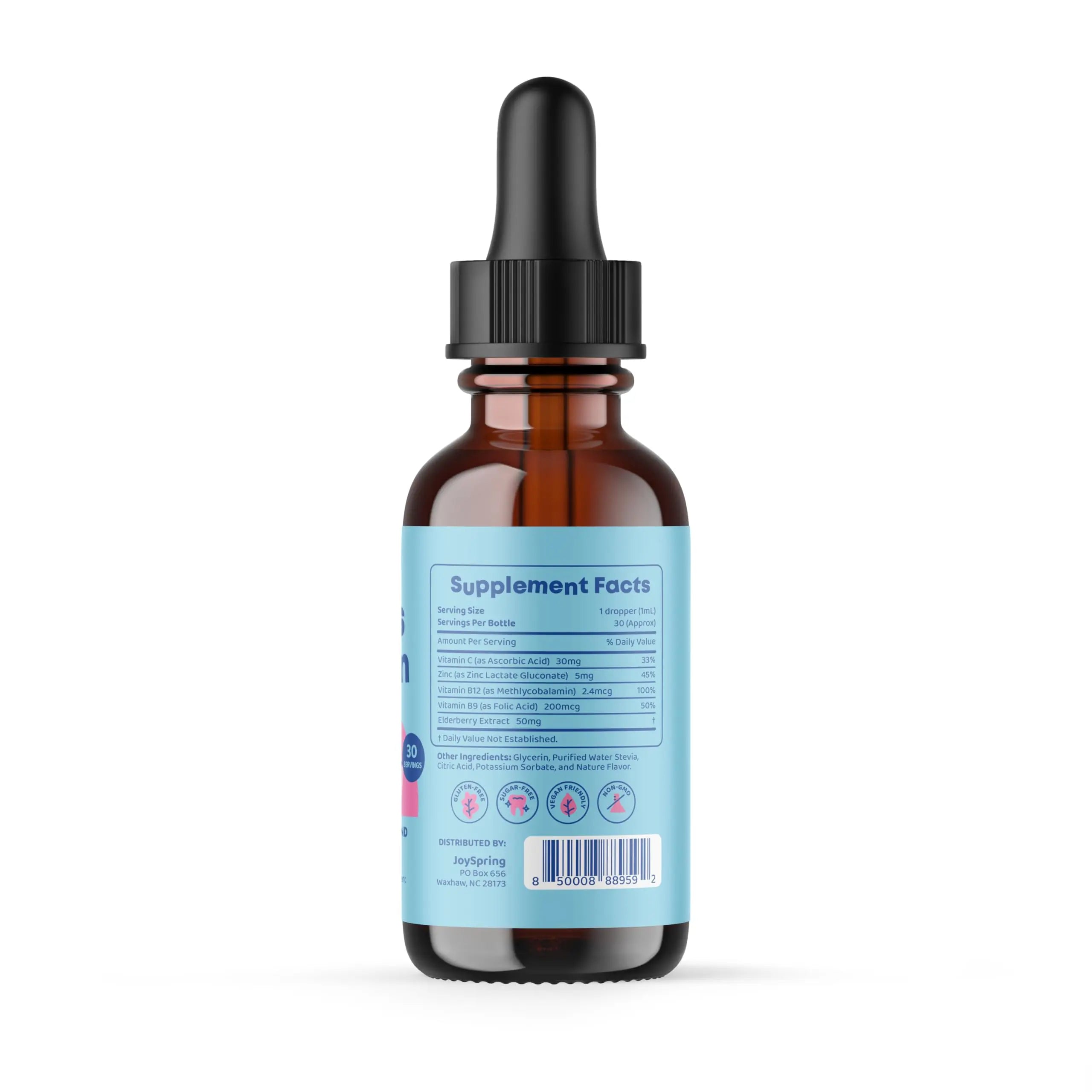JoySpring Daily Multivitamin with Burdock Root & Elderberry Bundle | Kids Vitamins Naturally Sourced JoySpring uk supplements