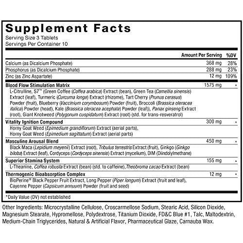 FORCE FACTOR Score! XXL, 3-Pack, Nitric Oxide Booster Supplement for Men with L Force Factor uk supplements