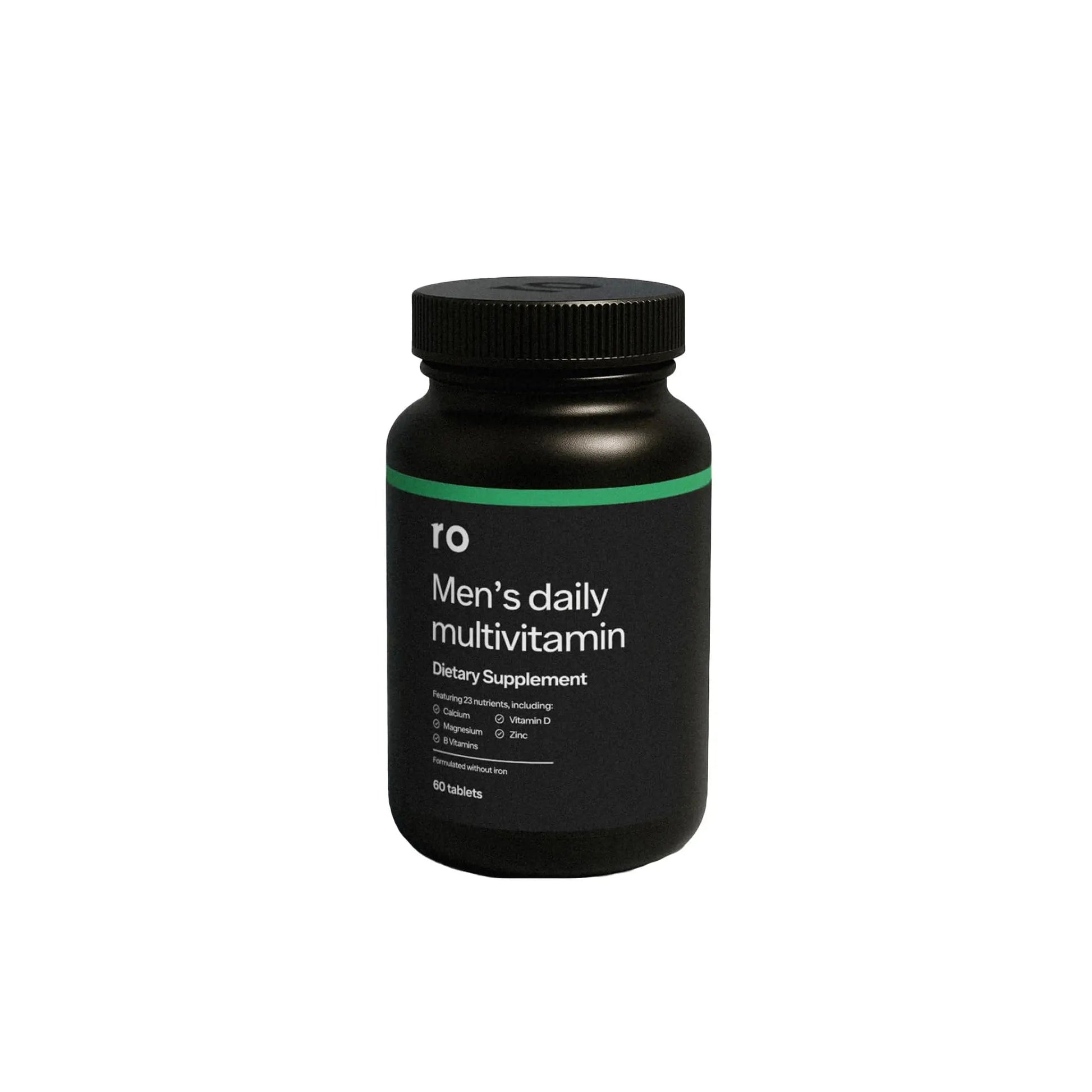 Ro Daily Multivitamin for Men | Supports Physical Activity, Brain + Heart Health, and Immune System with 23 Key Nutrients Including Calcium Ro uk supplements