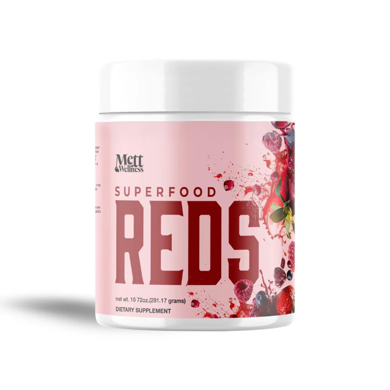 Mett Wellness Superfood REDS | 10.72 oz | With Vitamins A, C & E | Helps Maintain Nitric Oxide Levels | Supports Daily Wellness Mett Wellness uk supplements