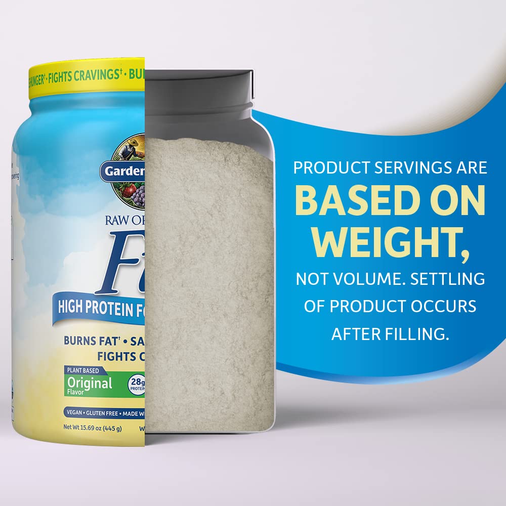 Garden of Life Raw Organic Fit Powder, Original - High Protein for Weight Loss (28g) Plus Garden of Life uk supplements