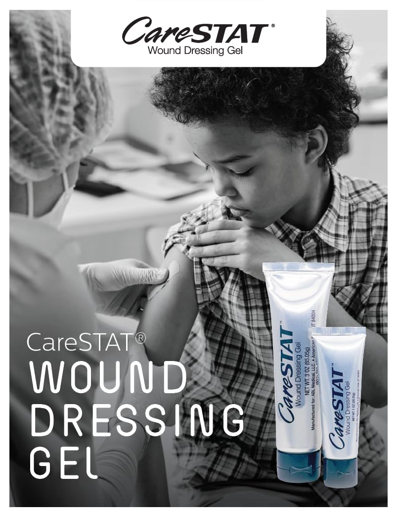 CareSTAT First Aid Kit Gel | 32 PPM Silver Healing Wound Dressing Solution | SilverSol Ag CareSTAT uk supplements