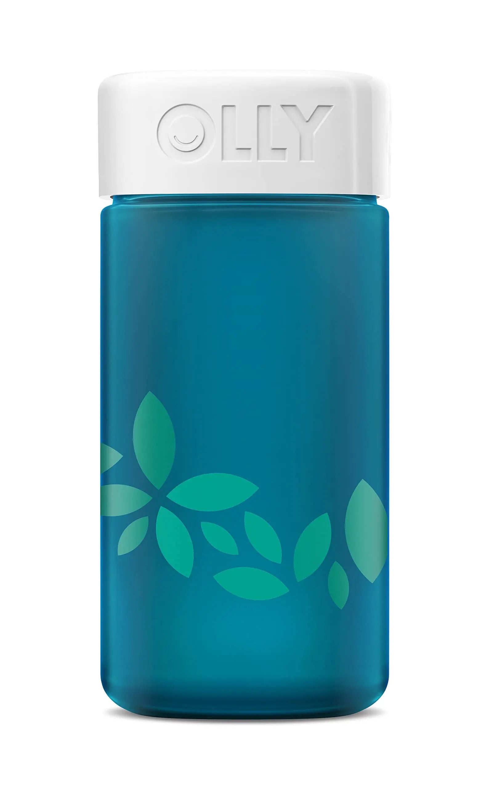 OLLY Joy Jar Gift, Easy Refillable Glass Bottle Vitamin Container, Holds Up to 120 Vitamin Gummies OLLY uk supplements