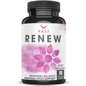 VALI Renew PMS Relief Supplement. Women’s Menstrual Cycle Support. Herbal Formula VALI uk supplements