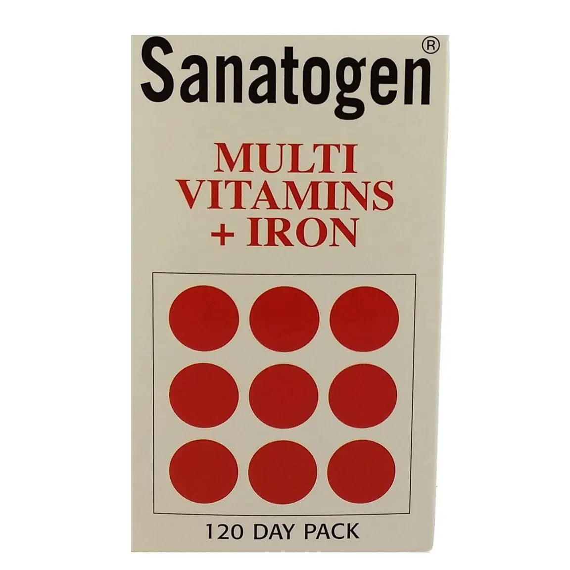 Sanatogen Multi Vitamins & Iron Sanatogen uk supplements
