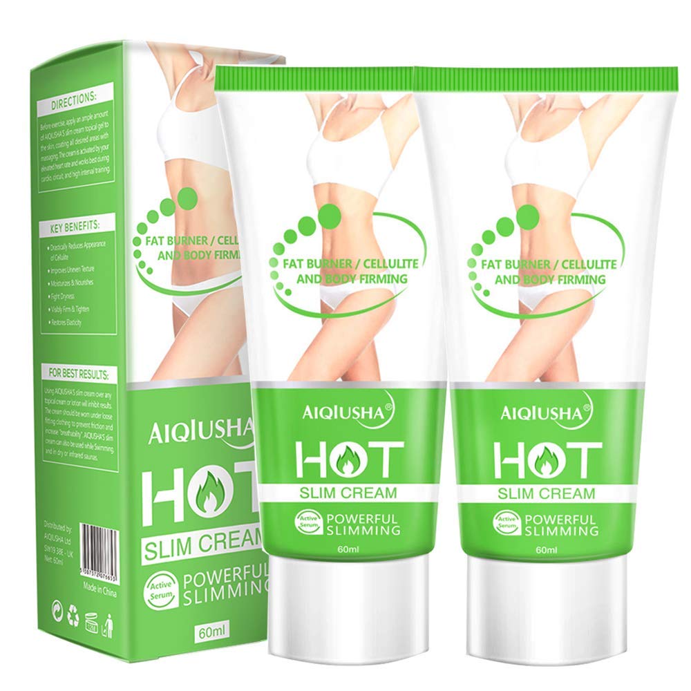 Hot Cream, Cellulite Slimming & Firming Cream, Abdominal Fat Burner, Deep Tissue Massag AIQIUSHA uk supplements
