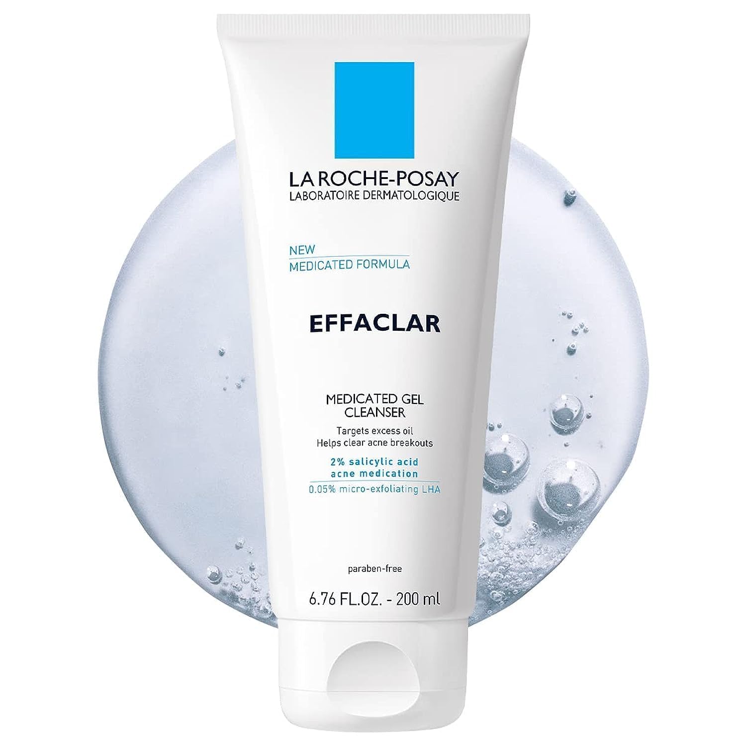 La Roche-Posay Effaclar Medicated Gel Facial Cleanser, Foaming Acne Face La Roche-Posay uk supplements