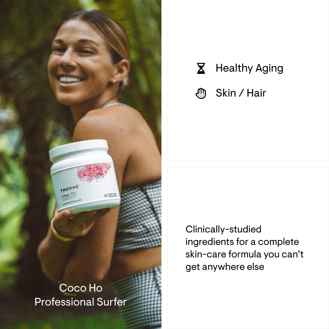 THORNE Collagen Plus - Collagen Peptides Powder with Nicotinamide Riboside THORNE uk supplements