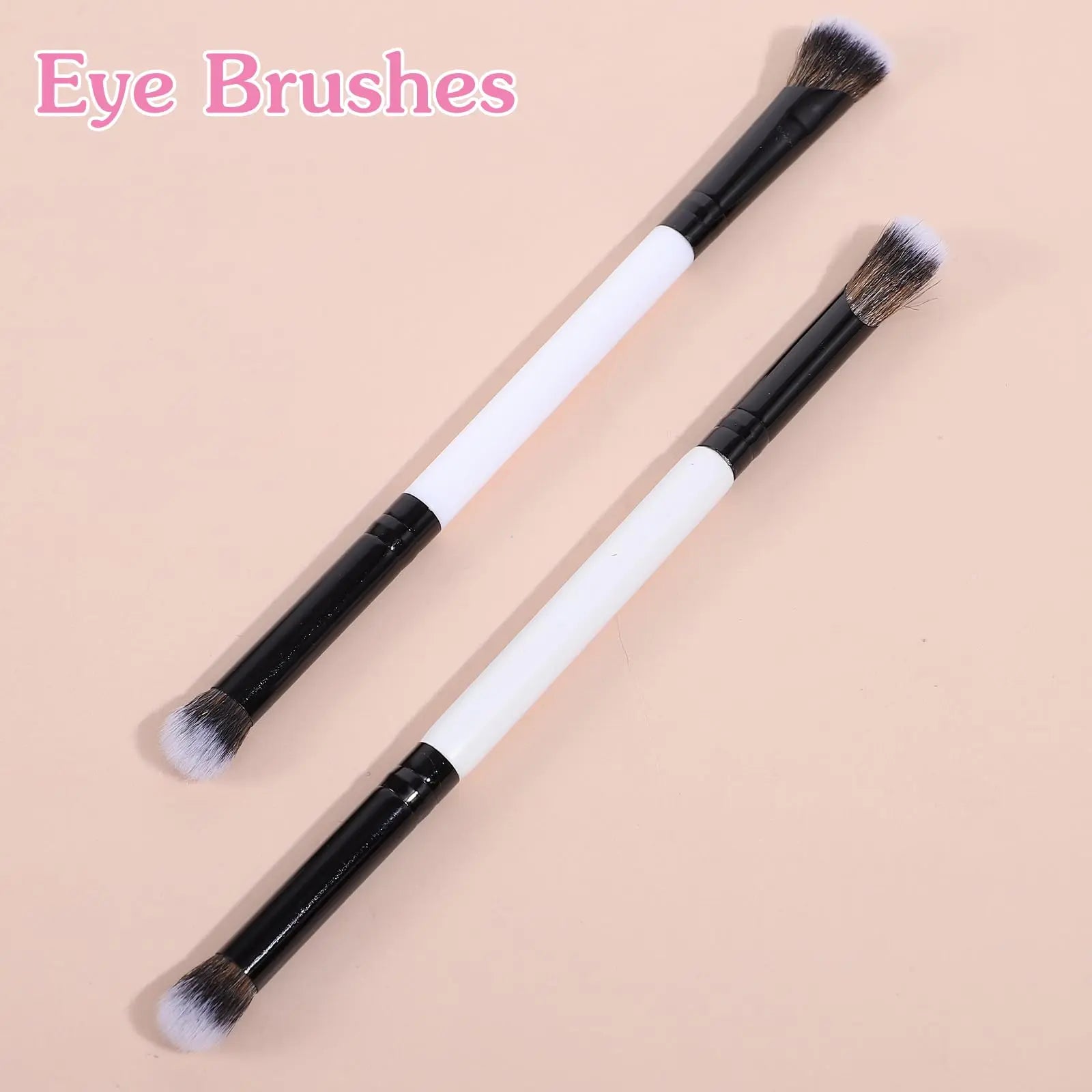 KFHENSOM 4PCS Foundation Contour Conceal Brush Set Dual-Ended Makeup Brushes Set Professional Powder Blush Concealer Eyeshadow Kabuki Foundation Brush Kit for Liquid Loose Powder Cream KFHENSOMR uk supplements
