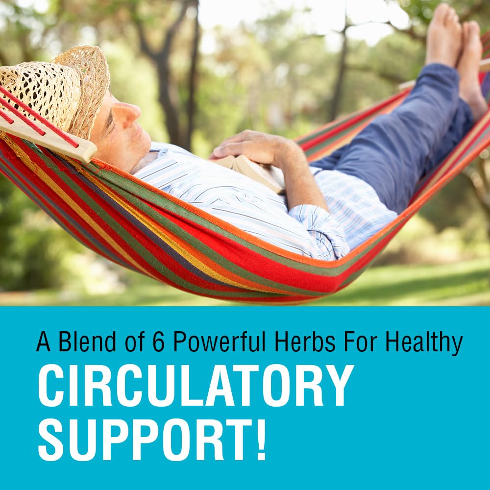 SOLARAY Circulation Blend SP-11B | Herbs & Cell Salt for Healthy Circulatory System Support | 50 Servings | 100 VegCaps SOLARAY uk supplements