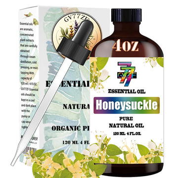 Honeysuckle Essential Oil 4 Fl Oz 120Ml - Honeysuckle Oil for Diffuser,Cleaning,Massage,Yoga GV77ZF uk supplements