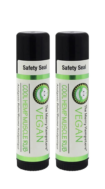 Merry Hempsters Vegan Cool Hemp Muscle Rub Single (2-Pack) The Merry Hempsters uk supplements