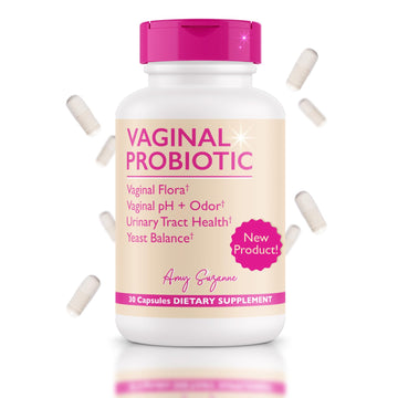 Amy Suzanne Vaginal Probiotics for Women - 10 Billion CFU Probiotic for pH Balance and Urinary Tract Health Amy Suzanne uk supplements
