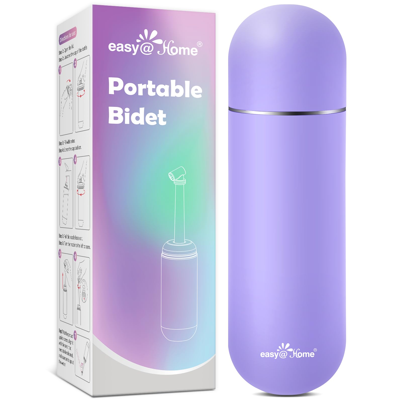 Portable Peri Bottle for Postpartum & Perineal Care: Easy@Home Handheld Bidet Perfect for Personal Easy@Home uk supplements