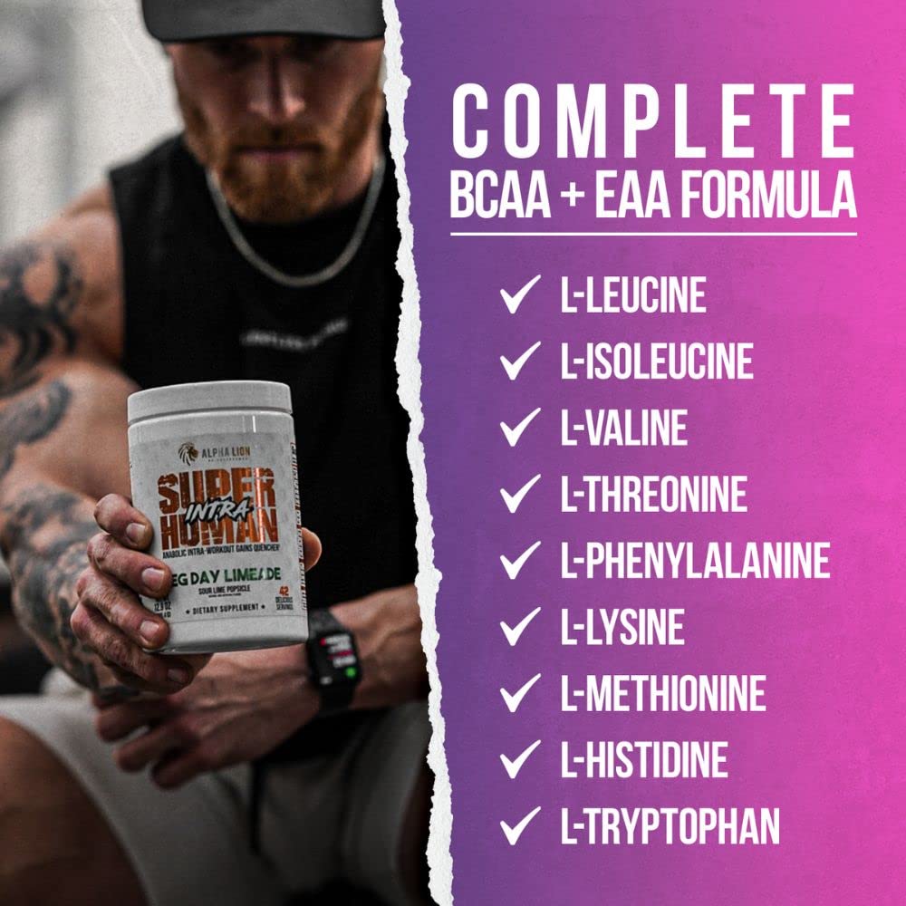 Alpha Lion Superhuman Intra Workout Powder for Men & Women, Amino Acids Drink ALPHA LION uk supplements