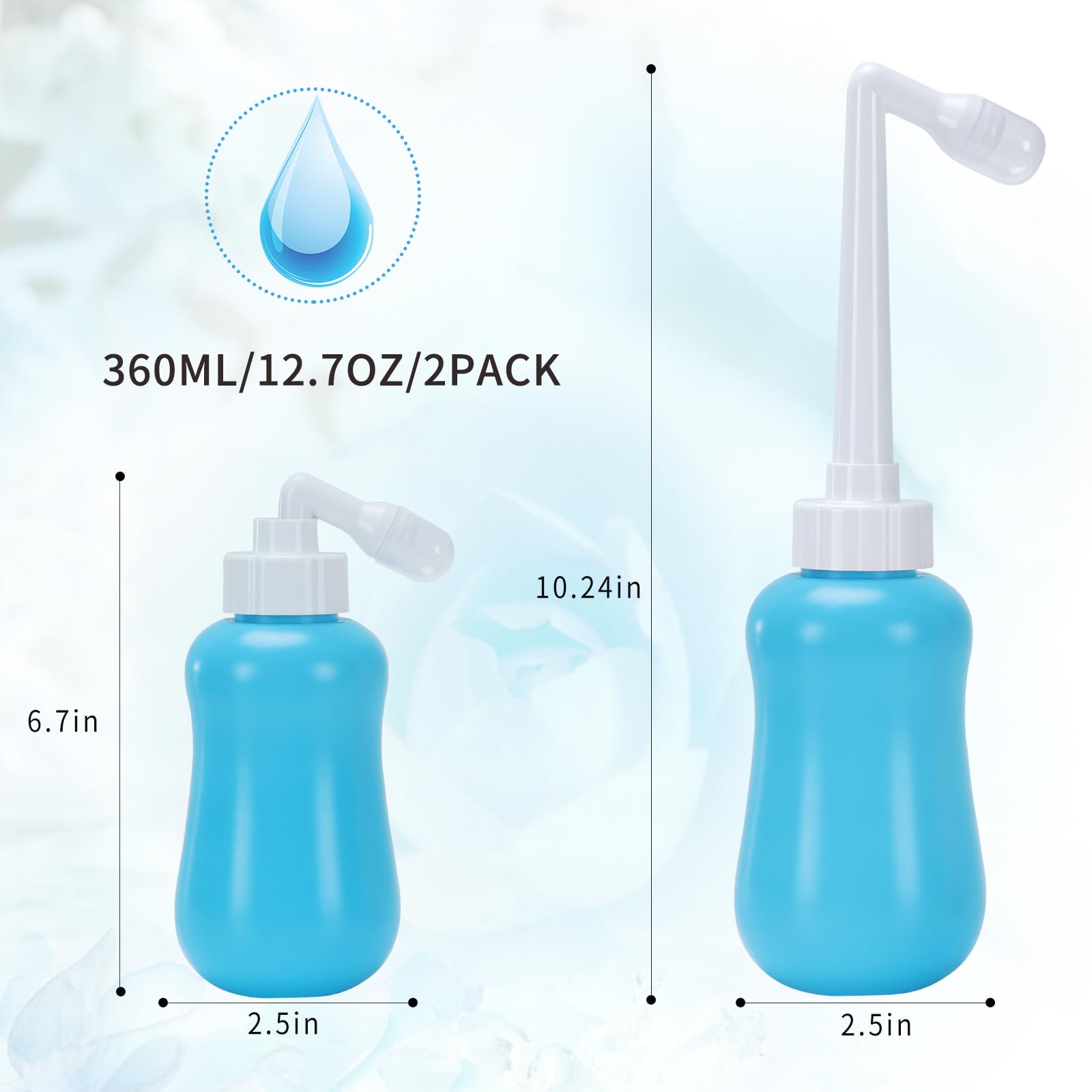 Peri Bottle for Postpartum Care, Postpartum Essentials, Feminine Care FOOFOO uk supplements