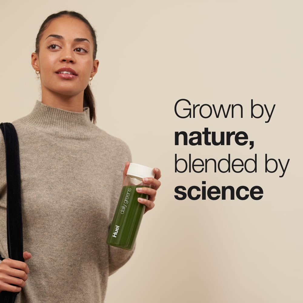 Huel Daily Greens | Superfood Greens Powder | 91 Vitamins, Minerals, and Wholefood Huel uk supplements