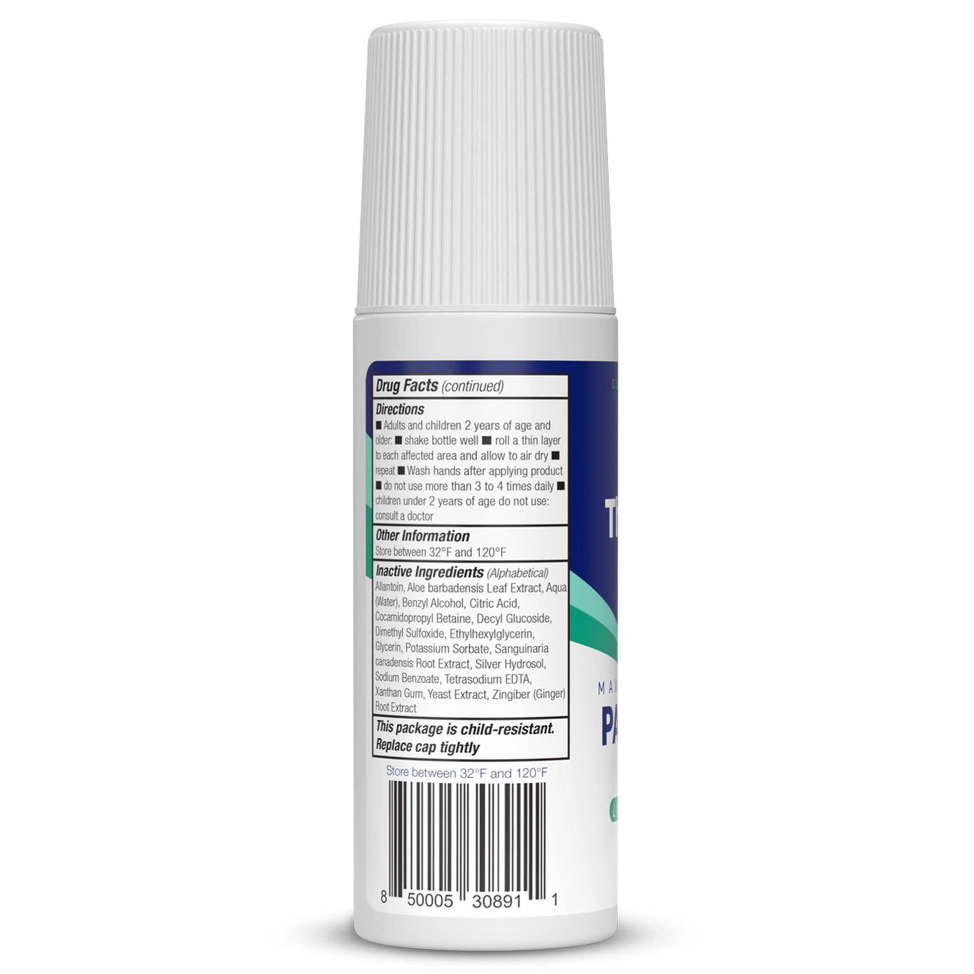 Theraworx Maximum Strength Pain Relief Roll-On with Lidocaine, Fast-Acting - 2.5 Oz - 1 Count Theraworx uk supplements