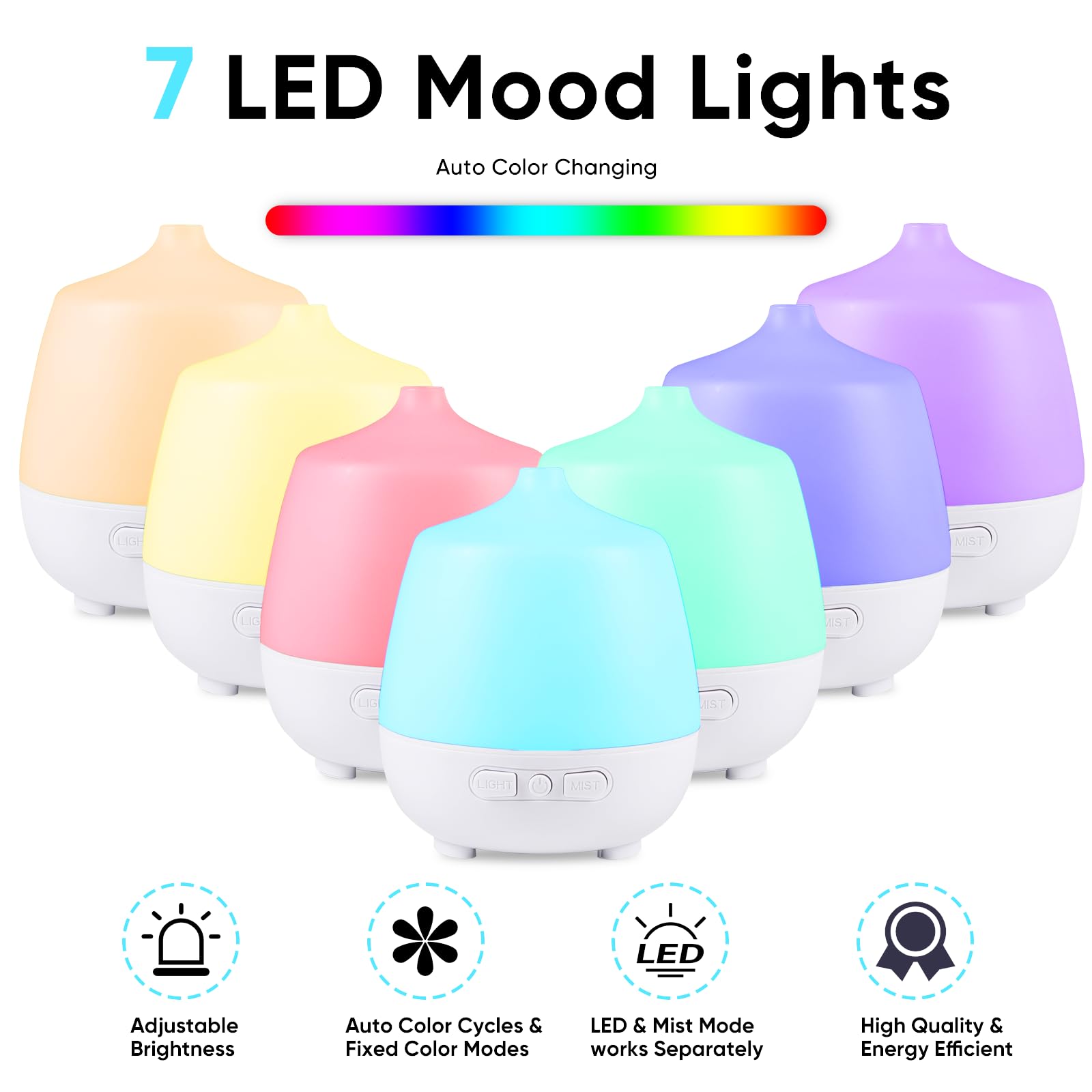 HAPPTWS 220Ml Essential Oil Diffuser - Diffusers for Essential Oils Aromatherapy Diffuser HAPPTWS uk supplements