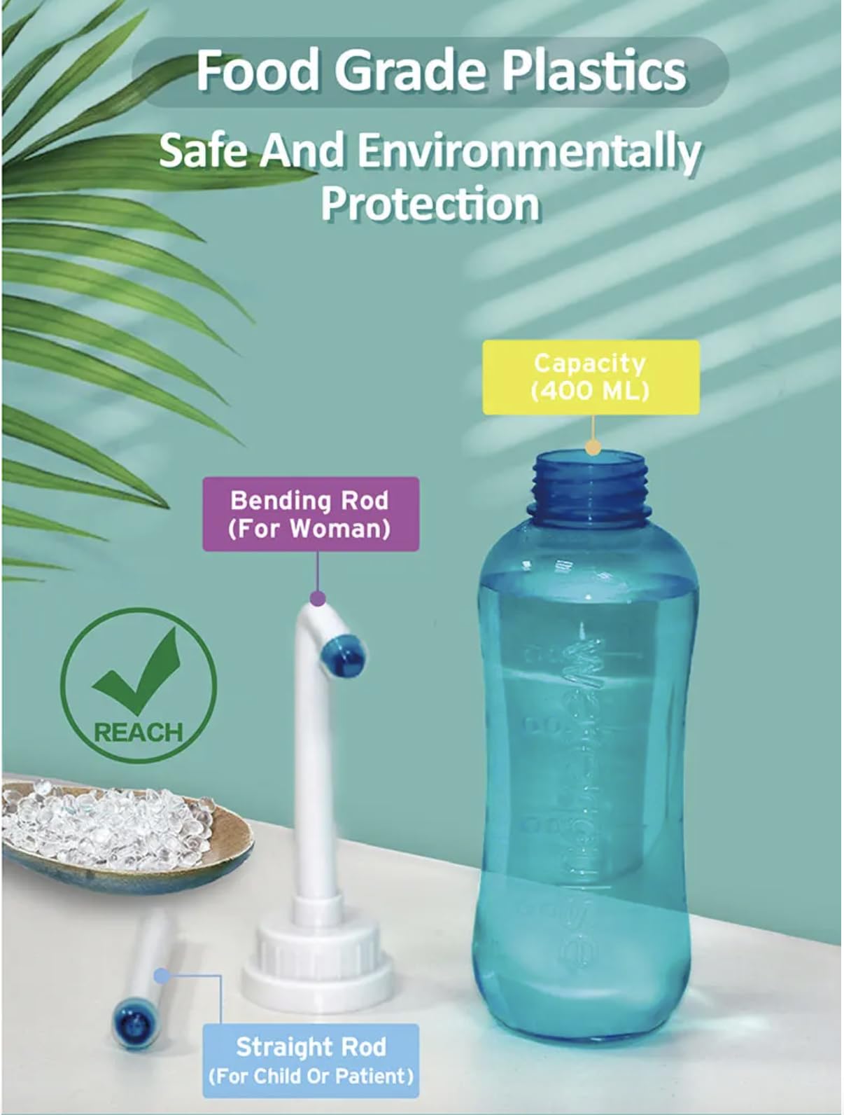 Peri Bottle , Squeeze-Free Portable Bidet for Postpartum Essentials, Peri Bottles for Feminine Hygiene TICALBAK uk supplements