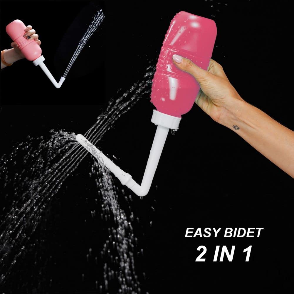 2-in-1 Douche Bottle for Women Vaginal Cleansing System + Portable Bidet Travel Bidet Bottle AQUAMASTER uk supplements
