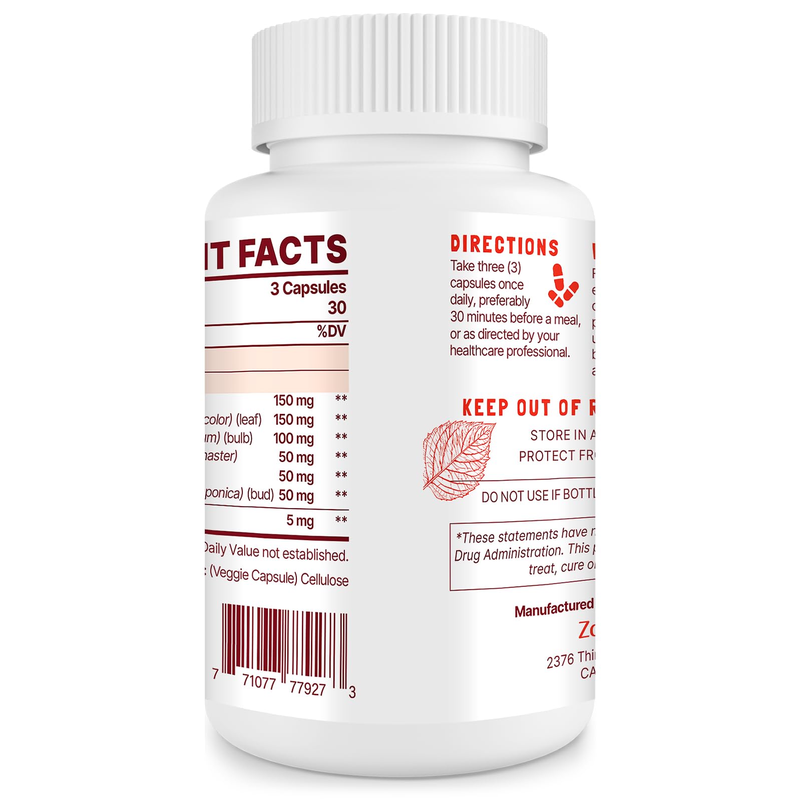 Zdoroviye Nitric Oxide Supplement for Men, 90 Capsules (2 Pack) Zdoroviye uk supplements