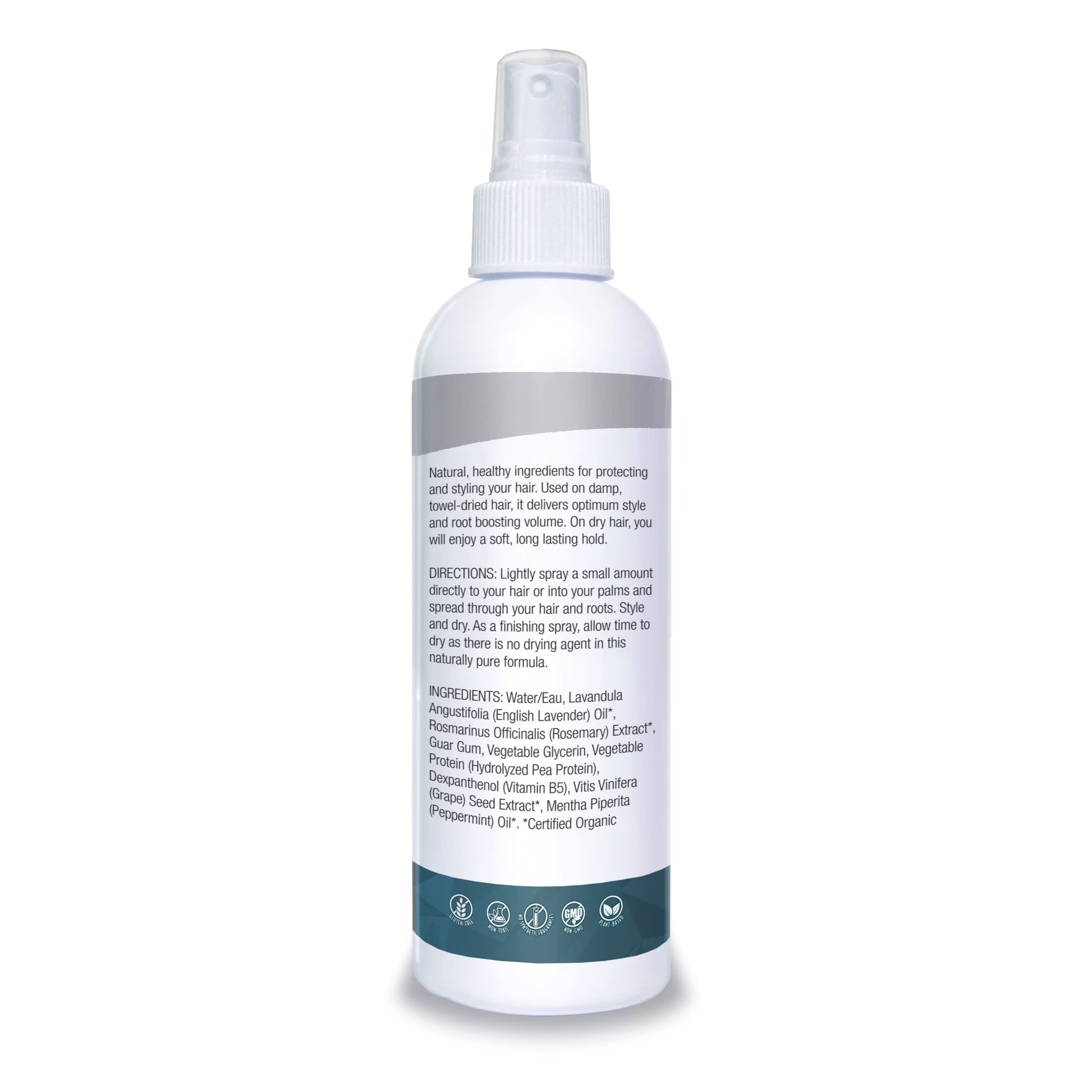 Organic Excellence Wild Mint Styling Spray, Alcohol-Free, pH Neutral, 8 Ounce Organic Excellence uk supplements