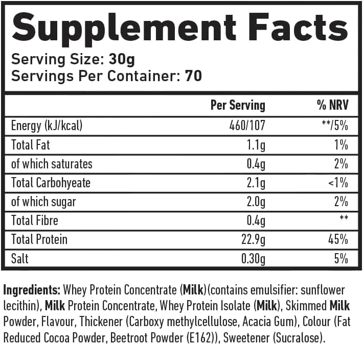 TWP Nutrition Platinum Series All The Whey Up Protein Powder Shake, 23g Whey Protein, Low Fat TWP uk supplements