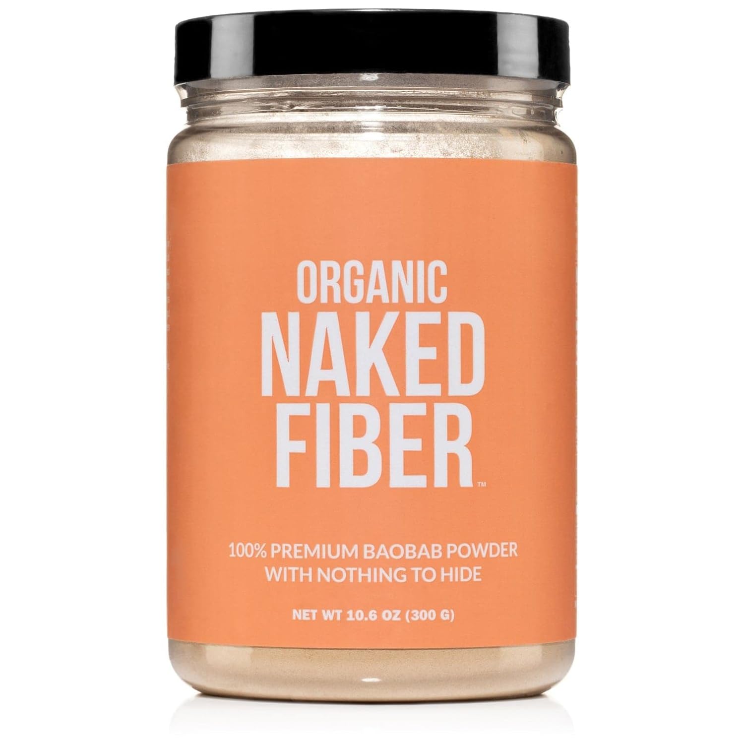 Naked Nutrition Naked Fiber Organic Baobab Powder Fiber Supplement Naked Nutrition uk supplements