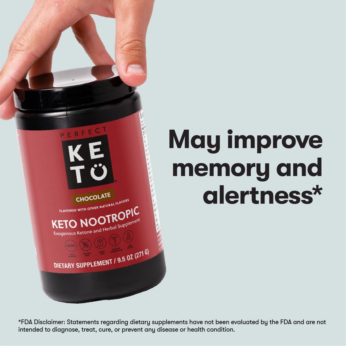 Perfect Keto Nootropic Brain Supplement - Enhance Focus and Energy, Boost Concentrati Perfect Keto uk supplements