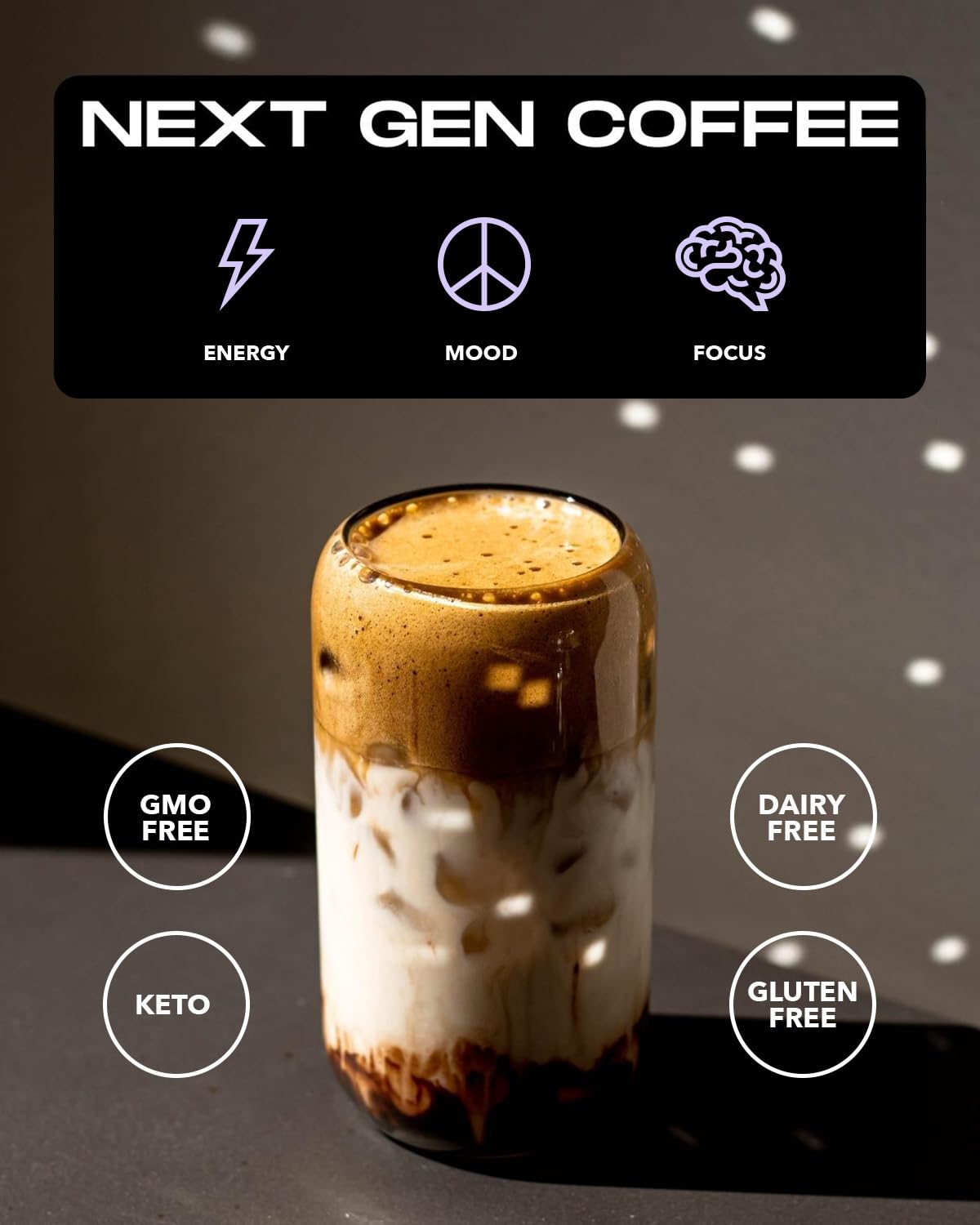 The Mushroom Latte by Everyday Dose | Premium Coffee Extract with Grass-Fed Collagen Everyday Dose uk supplements