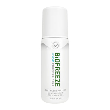 Biofreeze Professional Colorless Pain Relief Roll On, Knee & Simple Backache Relief, Arthritis Pain Reliever, Neck Pain Relief, Cooling Joint Pain Relief, Roll-On Menthol Gel 3 Fl Oz Biofreeze uk supplements
