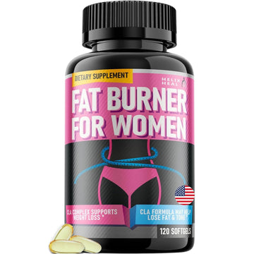 Helix Heal Belly Fat Burner for Women - Lose Stomach Fat w/Softgel Diet Pills Helix Heal uk supplements