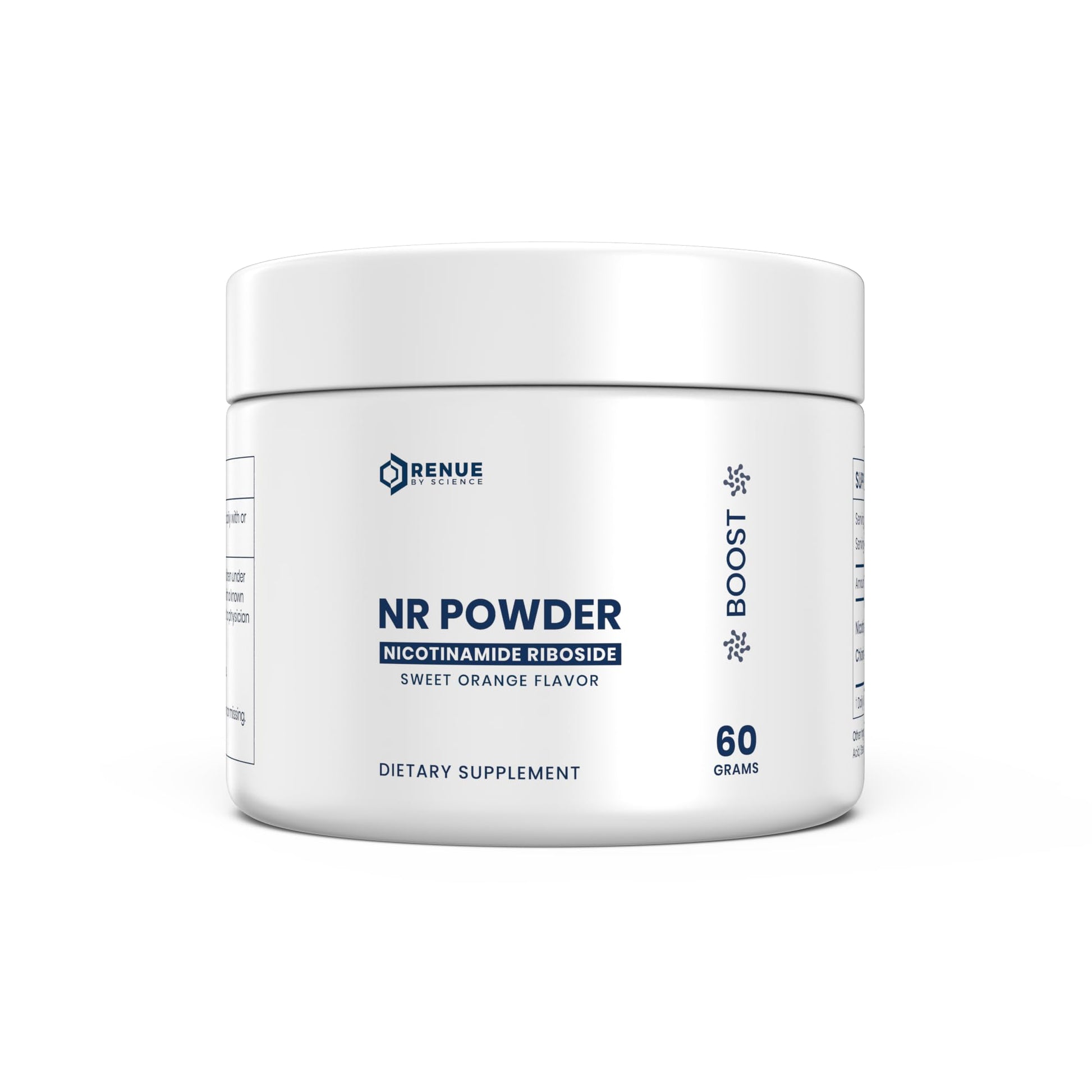 Renue By Science Nicotinamide Riboside | 1000mg Nicotinamide Powder - High Strength NR NAD Powder Sublingual Citrus Burst Flavor | Manufactured in The USA & Third-Party Tested | 60 Servings Renue By Science uk supplements