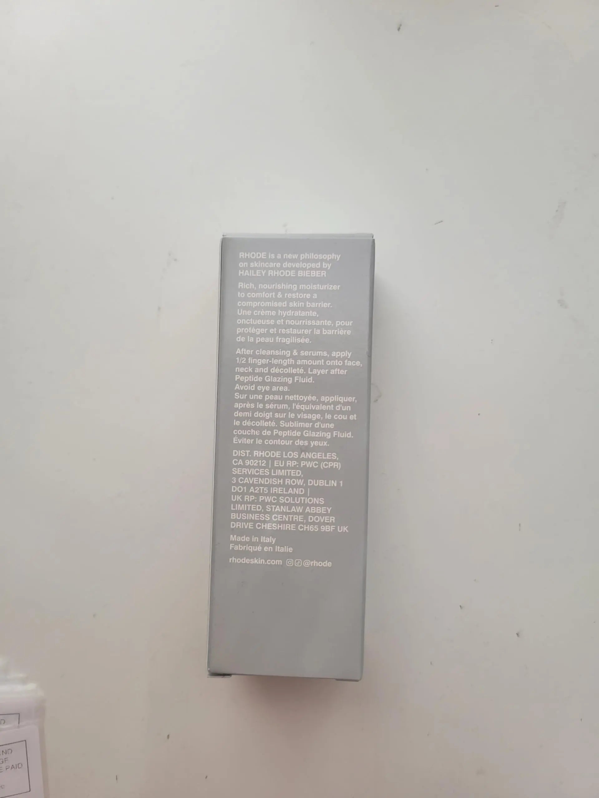 Rhode by Hailey Bieber Barrier Restore Cream 50ml/ 1.7oz., White Rhode uk supplements