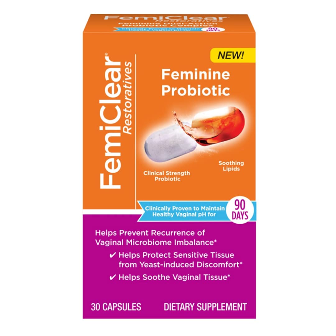 FemiClear 1-Day Dose Restoratives Complex Probiotic Bundle FemiClear uk supplements